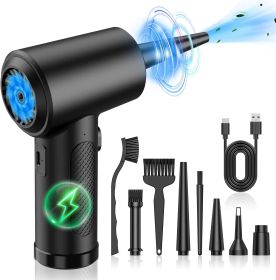 Compressed-air-Duster-100000RPM-Keyboard-Cleaner - Good Replace Compressed air can - Reusable no Canned air Duster - car Duster - pc Duster Elect