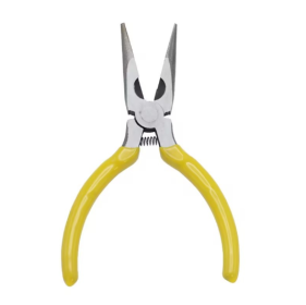 Gades 5-Inch Pointed Nose Pliers- Precision Tool For Delicate Tasks (Option: Yellow)